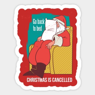 Christmas is Cancelled Sticker